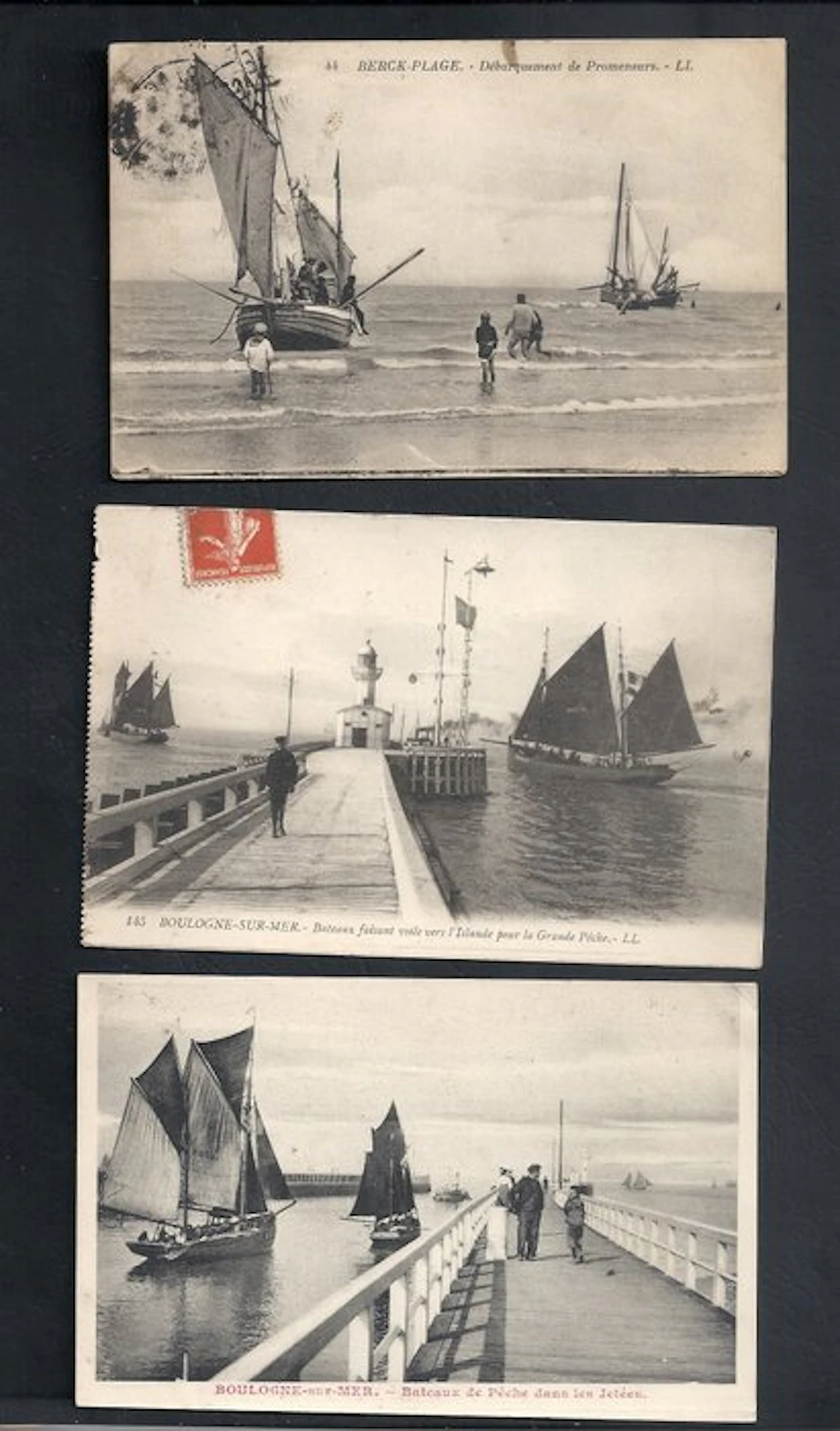 France - Private collection of vintage postcards from...