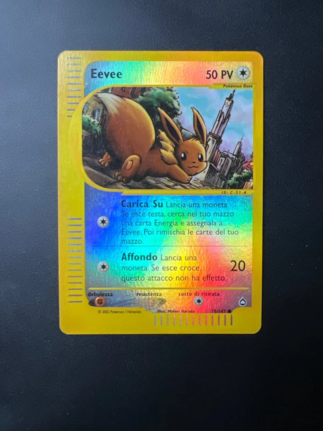Pokémon - 1 Card - Eevee 75/147 Foil - Various sets