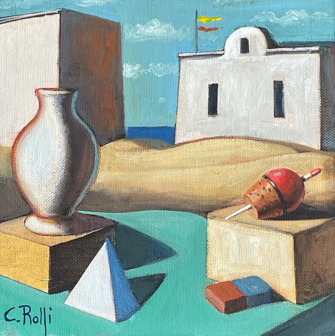 Claudio Rolfi (1960) - La casa dell'artista pescatore