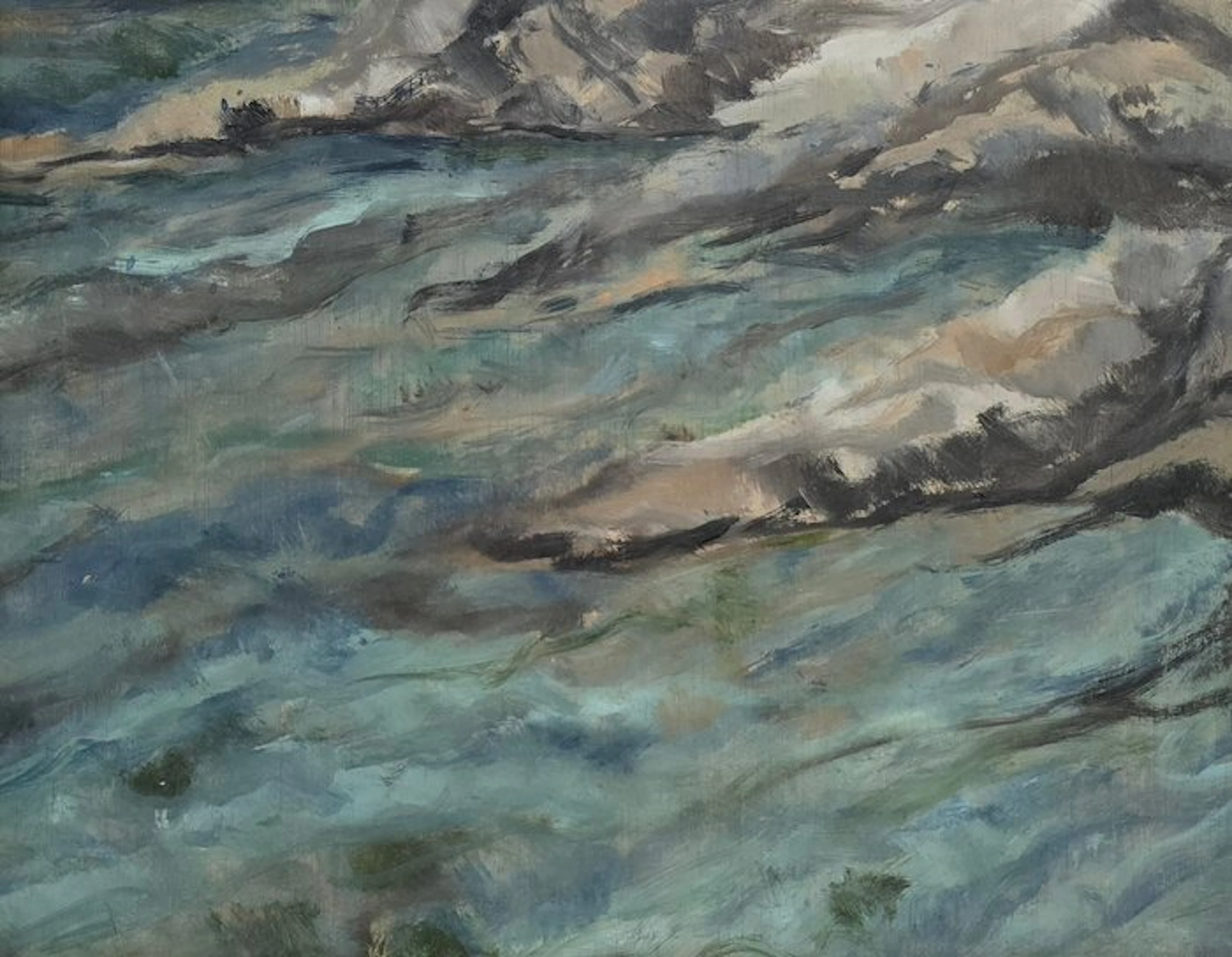 Mariano Soler (1956) - Entre olas y rocas