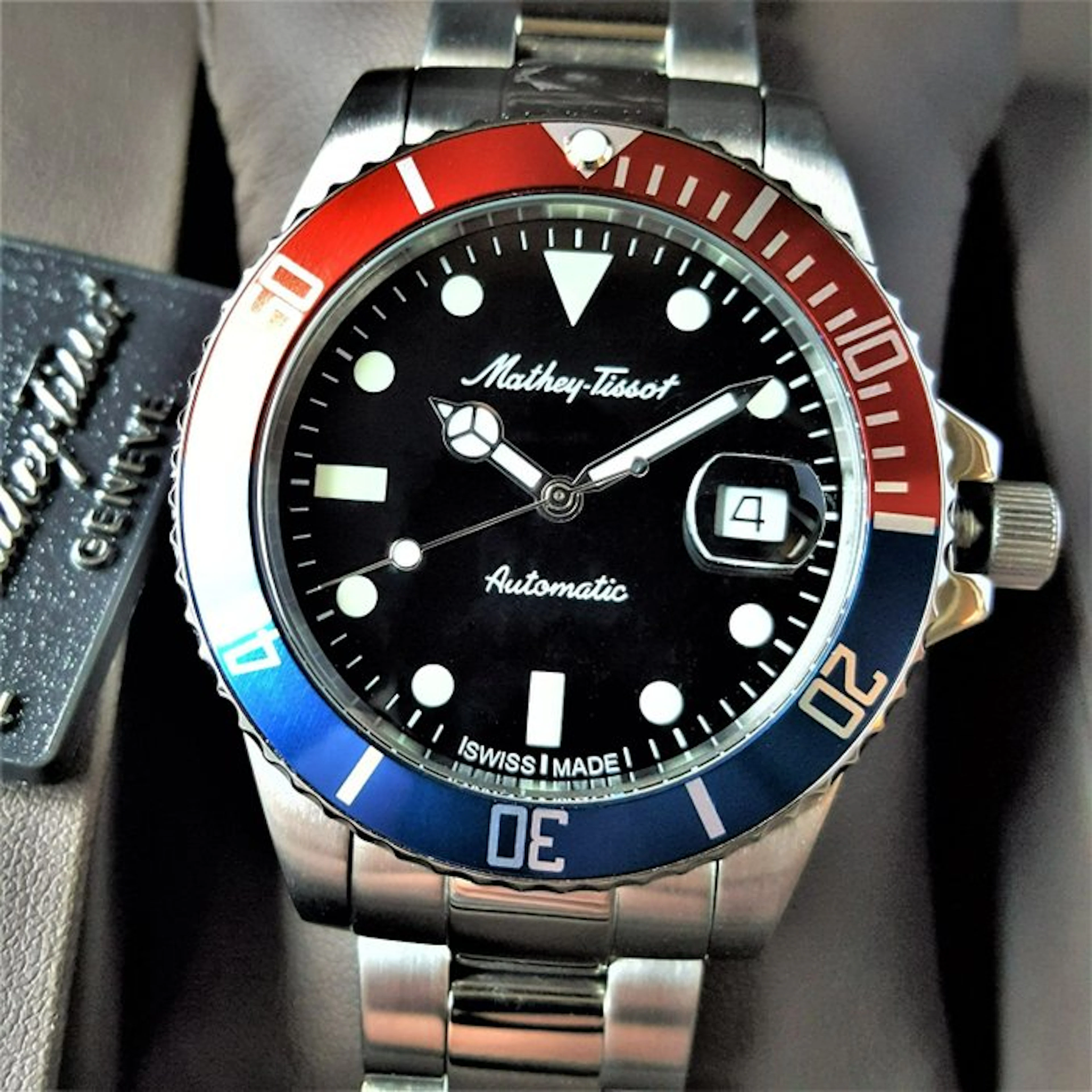 Mathey-Tissot - Swiss Automatic - Diver - Pepsi - New - Men - 2026