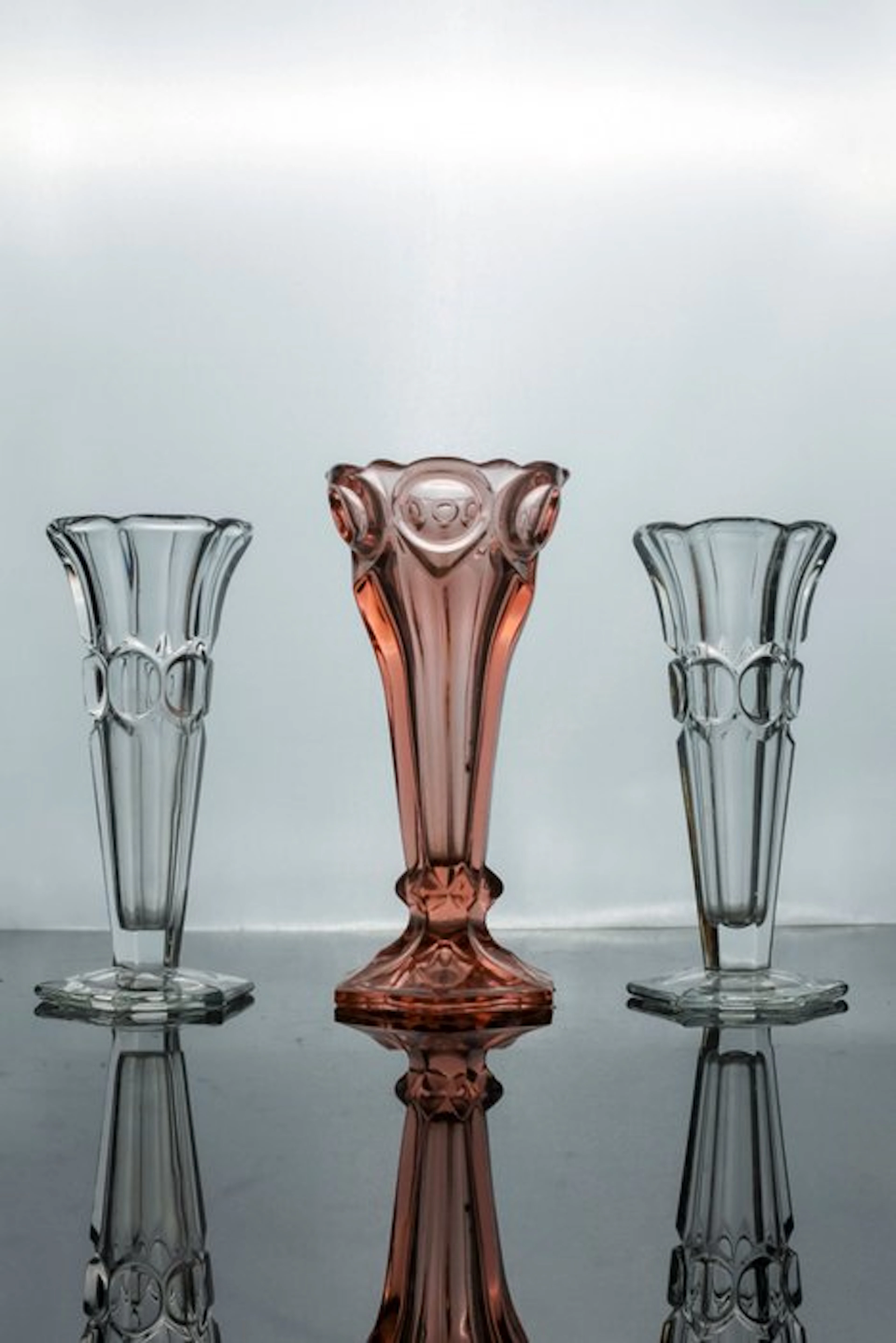 Hermanova Hut - František Pečený - Vase (3) - Glass