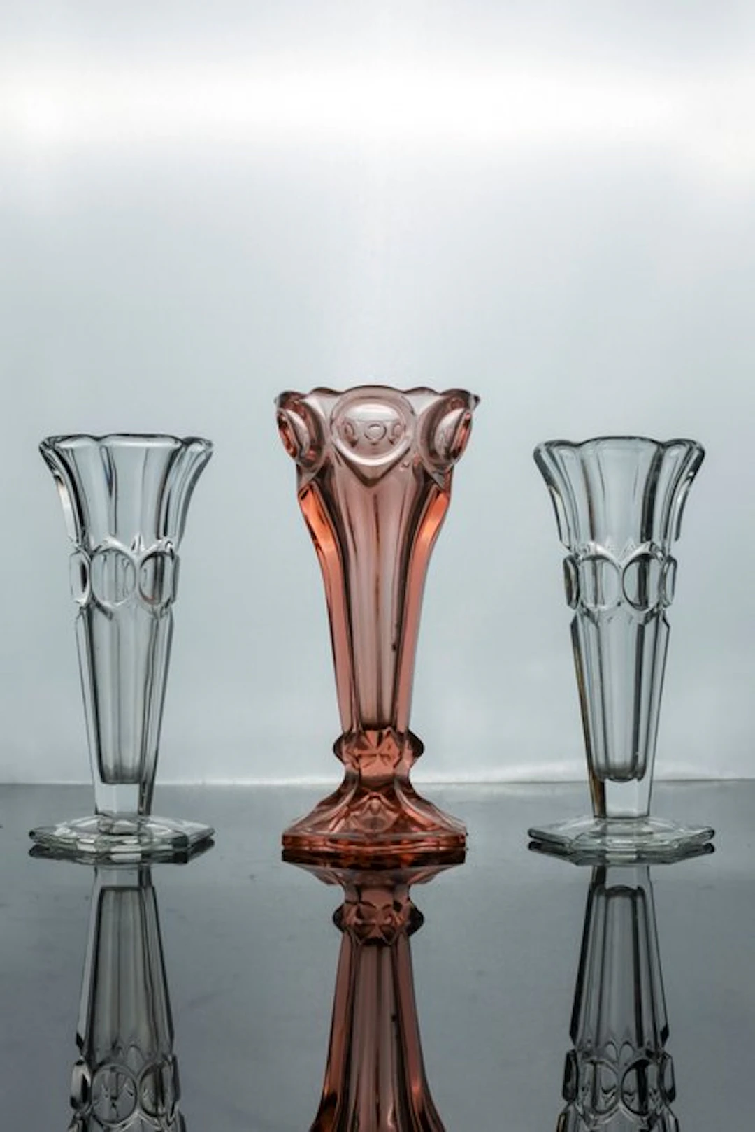 Hermanova Hut - František Pečený - Vase (3) - Glass