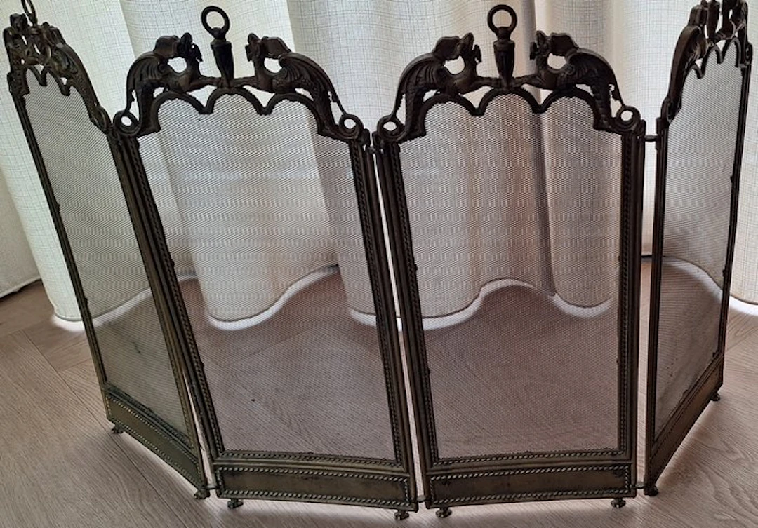 Antique Chimneypiece - 1900-1910 - Fireplace screen, spark screen
