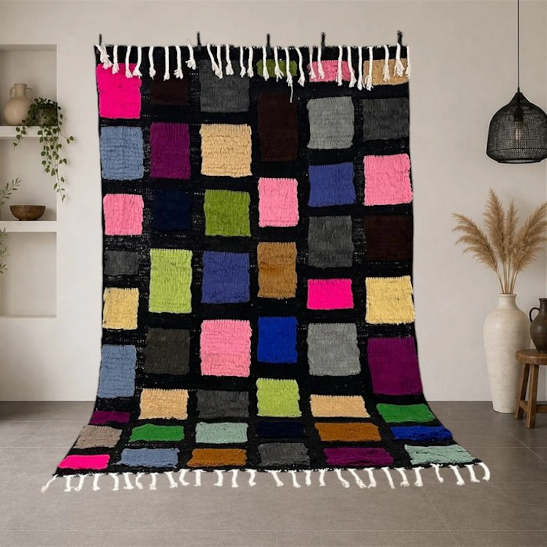 Berber, Contemporary Azilal rug – Vibrant colors - Carpet - 255 cm - 153 cm