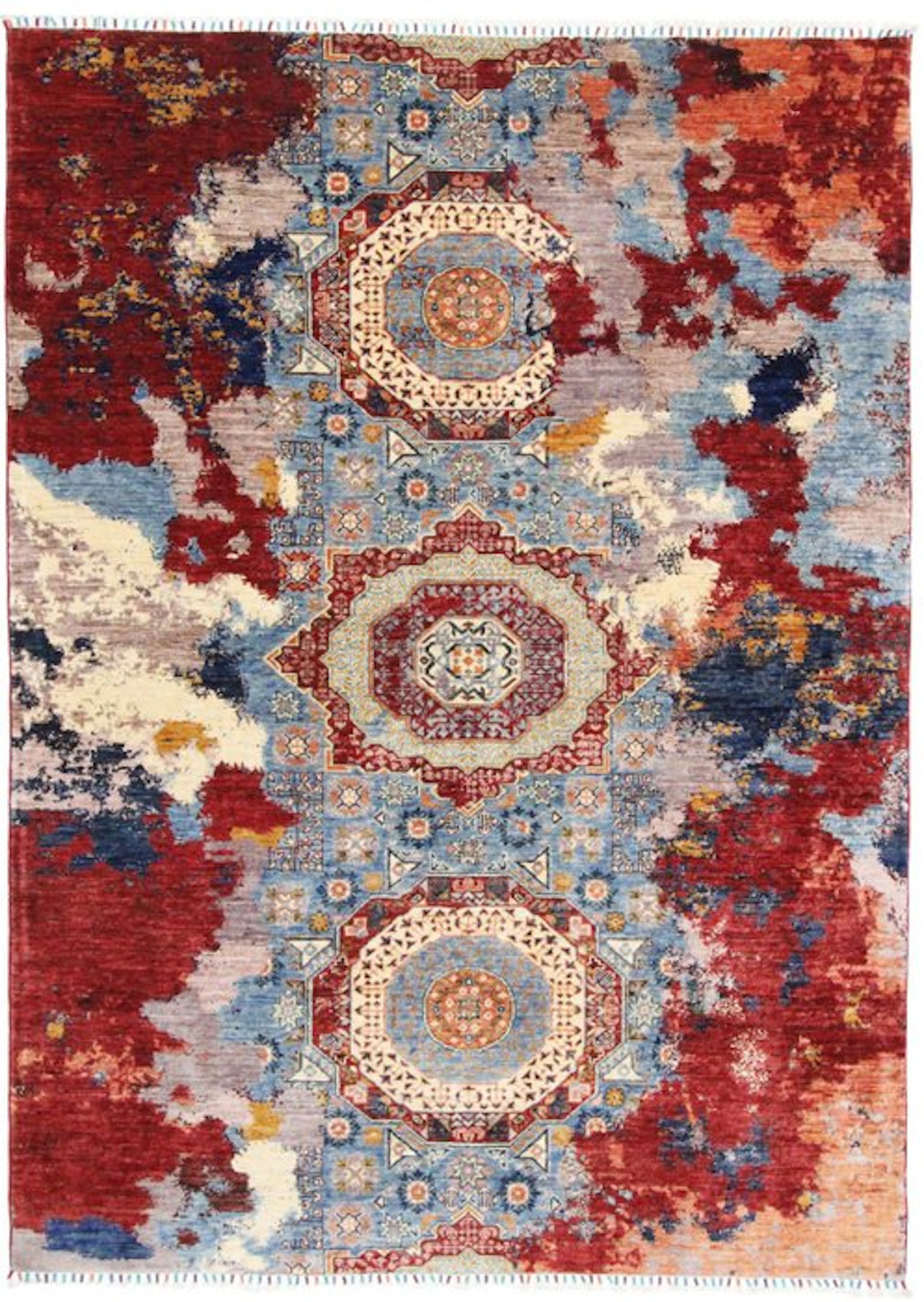 Hand-knotted rug Ziegler Chubi rug