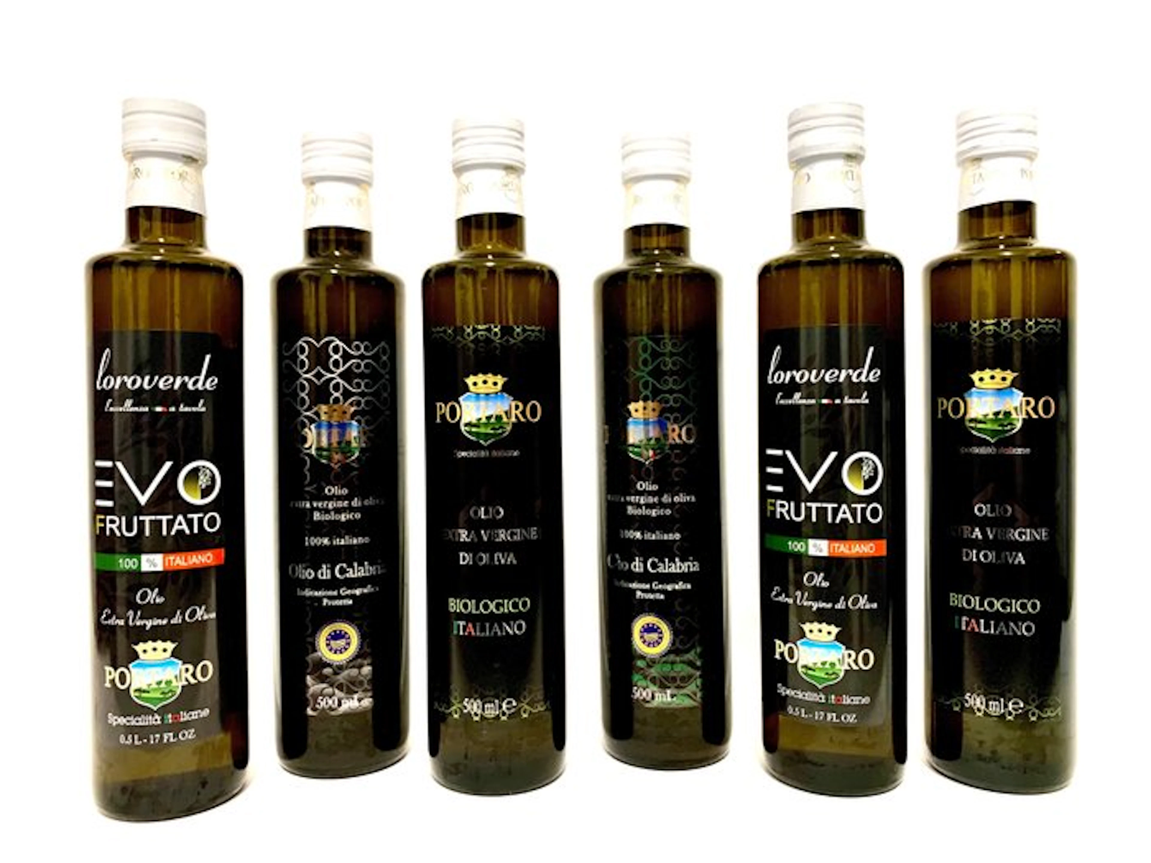 Portaro - Extra virgin olive oil - 6 - 500ml Bottle