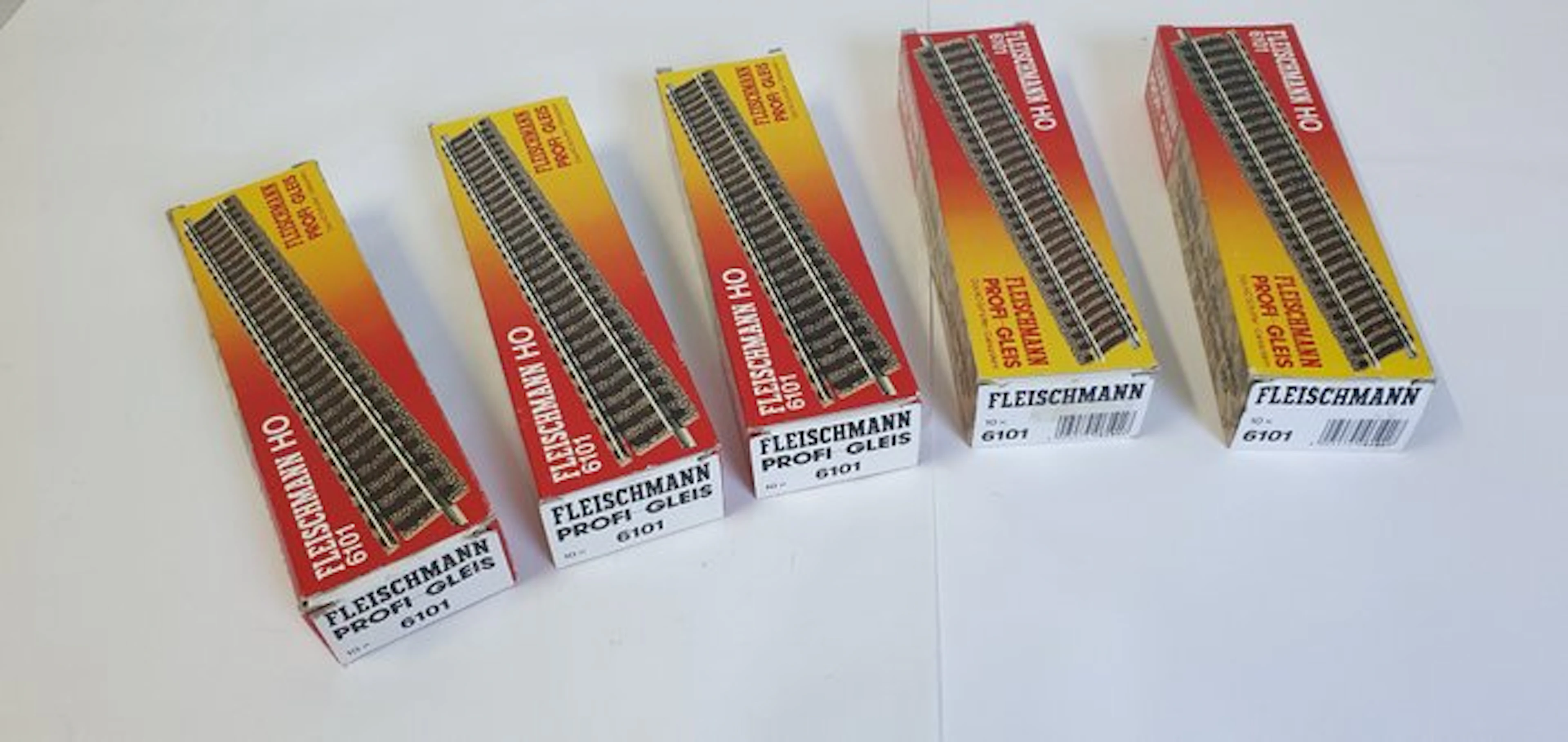 Fleischmann H0 - 6101 - Model train attachment (50) - Sets of straight