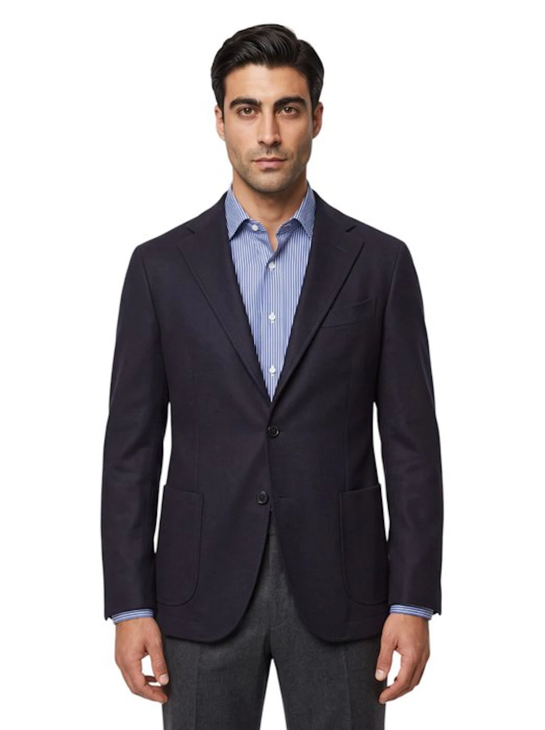 SARTITUDE NAPOLI - 56 IT - Blazer Jacket Indigo Blue...