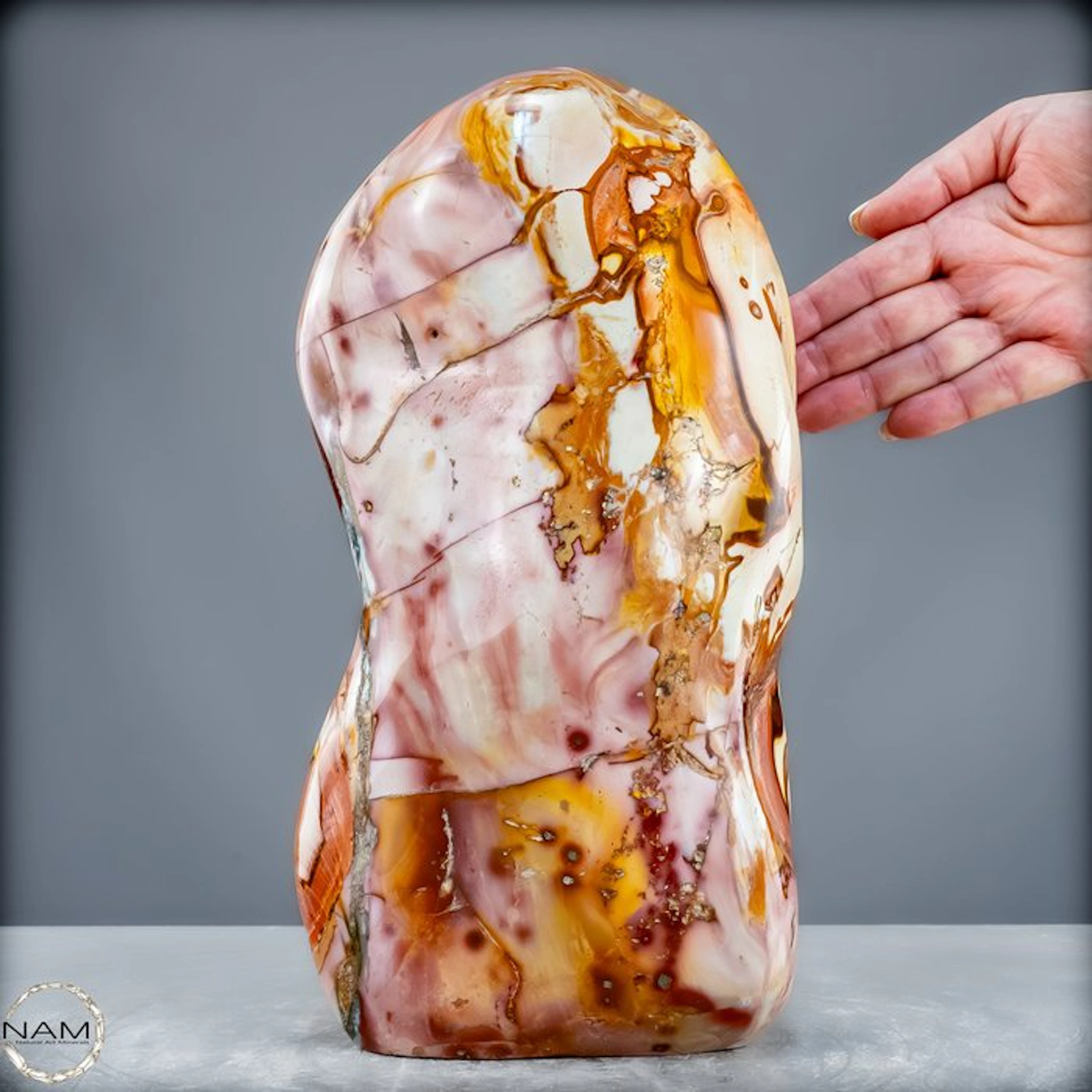 Natural Rare Color Polychrome Agate Freeform- 6295.19 g