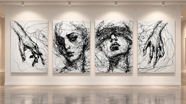 D. Witschkanow - ► „The Architecture of Chaos - Beautiful Entanglement“ – (XXL)