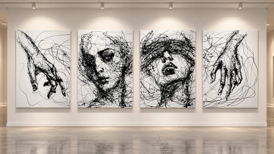 D. Witschkanow - ► „The Architecture of Chaos - Beautiful Entanglement“ – (XXL)