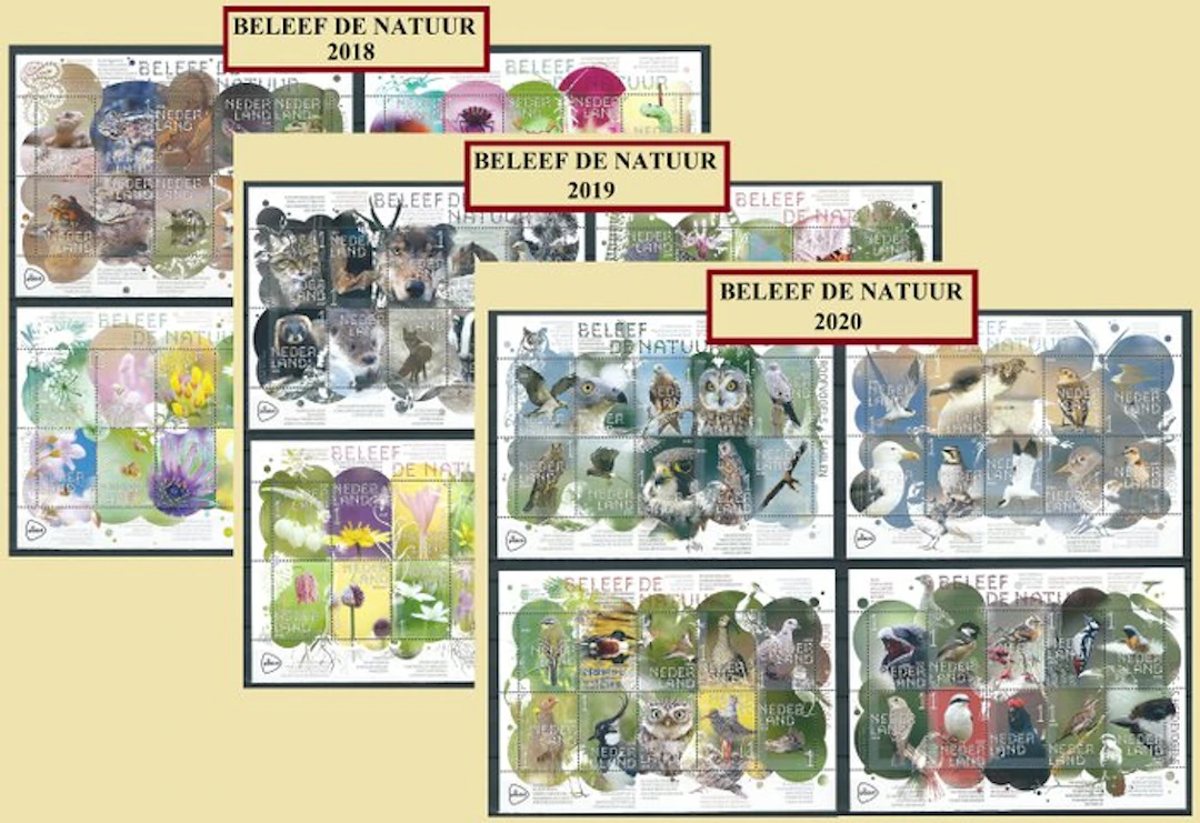 Netherlands 2018/2020 - Complete year collections: issues of 'Beleef