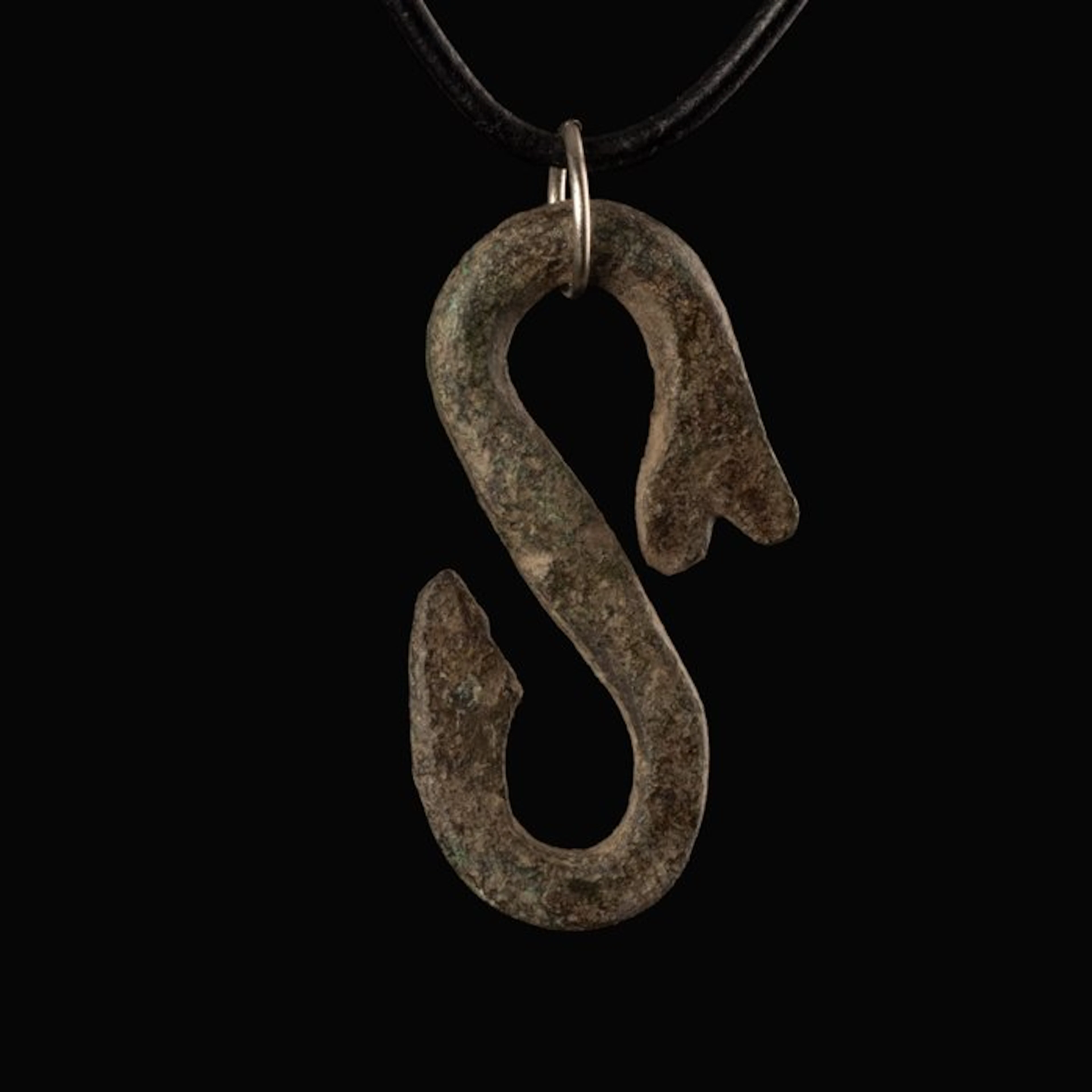 Viking Era Bronze Fafnir Amulet Pendant (No reserve price)