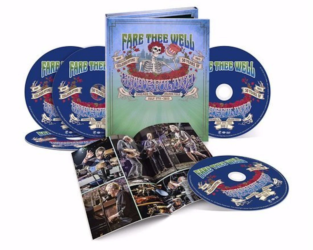 The Grateful Dead 3 CD / 2 Blu-ray Box Set " Fare Thee...