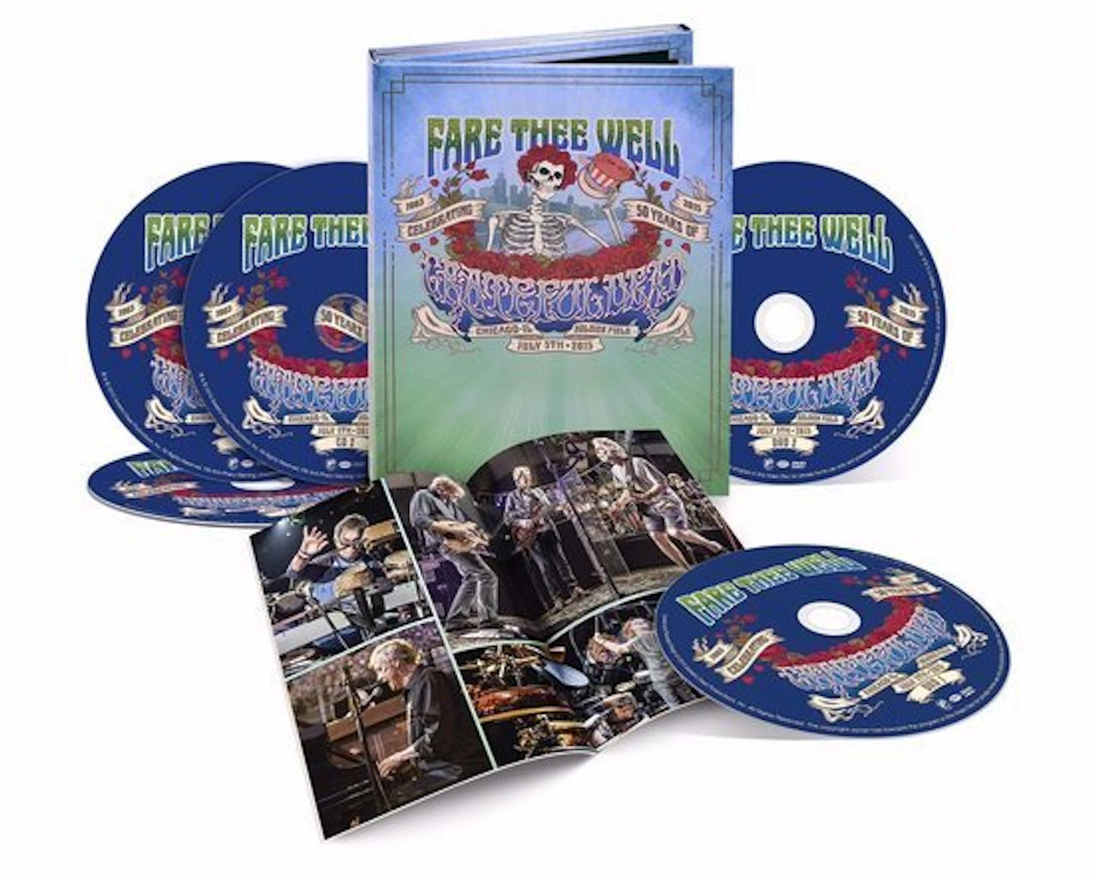 The Grateful Dead 3 CD / 2 Blu-ray Box Set " Fare Thee...