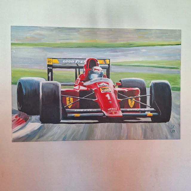 Luc Crop - Ferrari Formule 1 type 641 ALAIN PROST 1990-1991