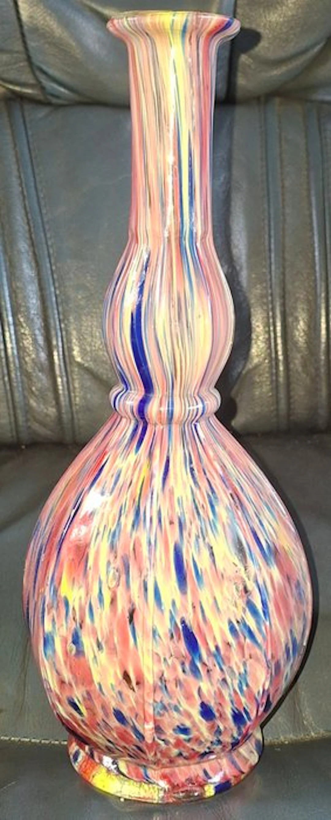 Clichy - Théodore Legras - Vase - Large and rare vase