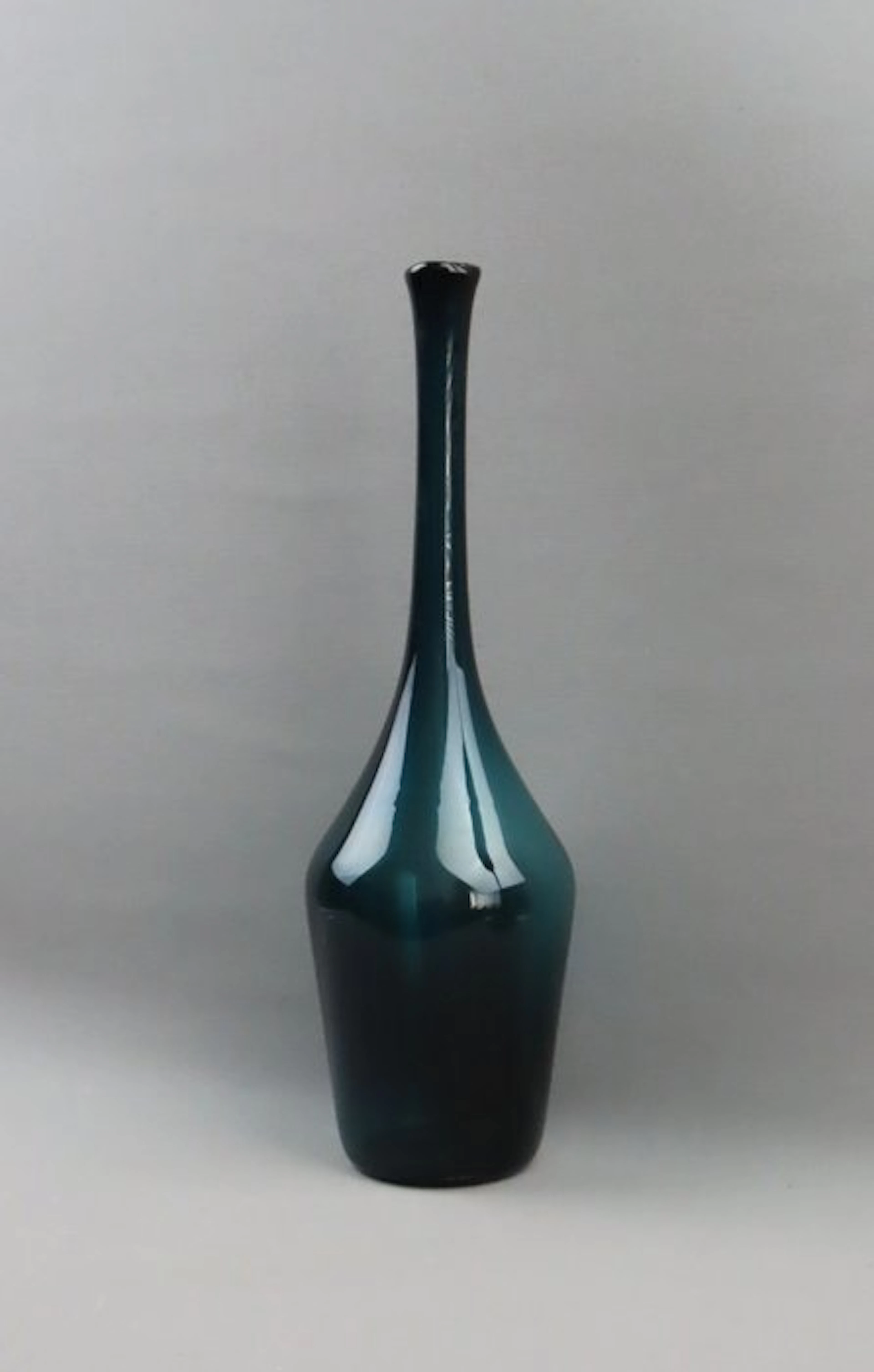 Glasfabriek Leerdam - Floris Meydam - Vase - Glass - Flesvaas - Serica 1954