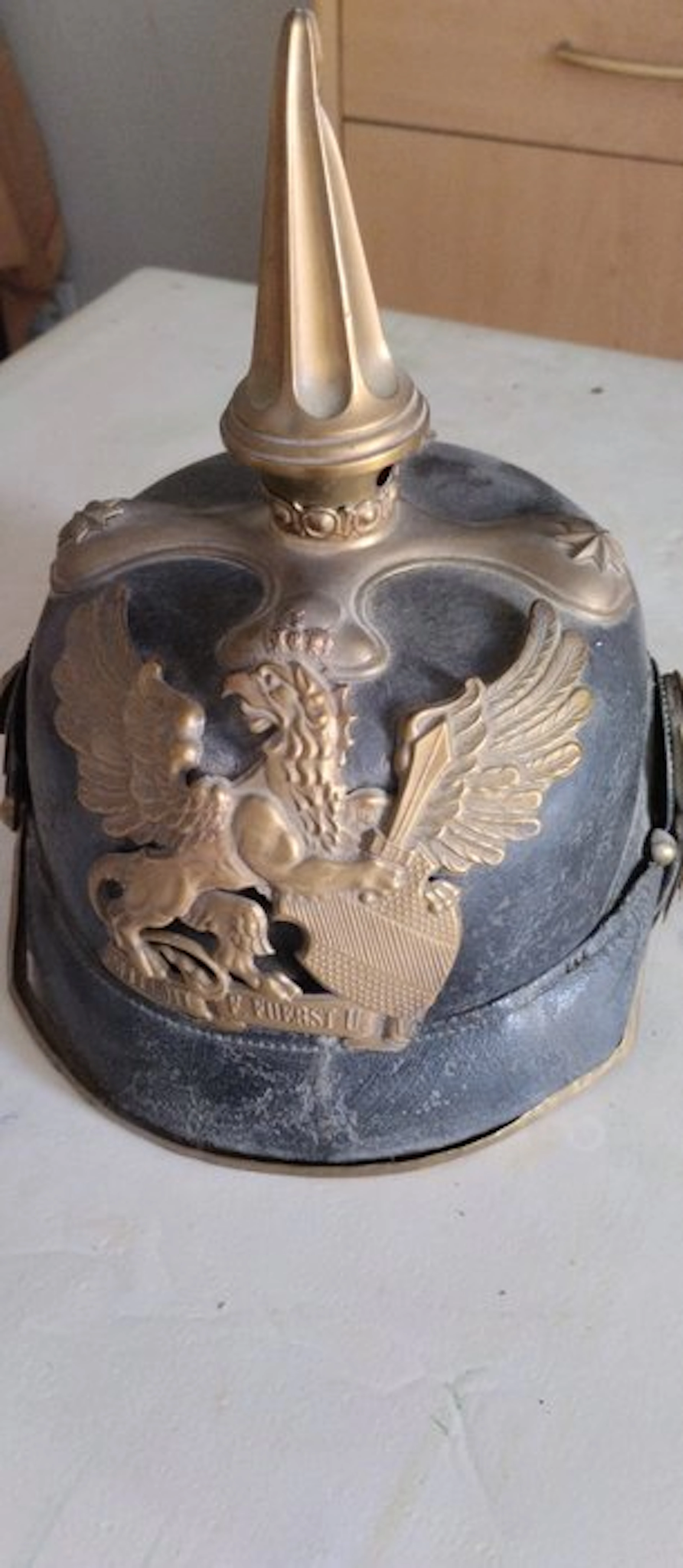 Germany - Army/Infantry - Military helmet - Spiked helmet - 1895