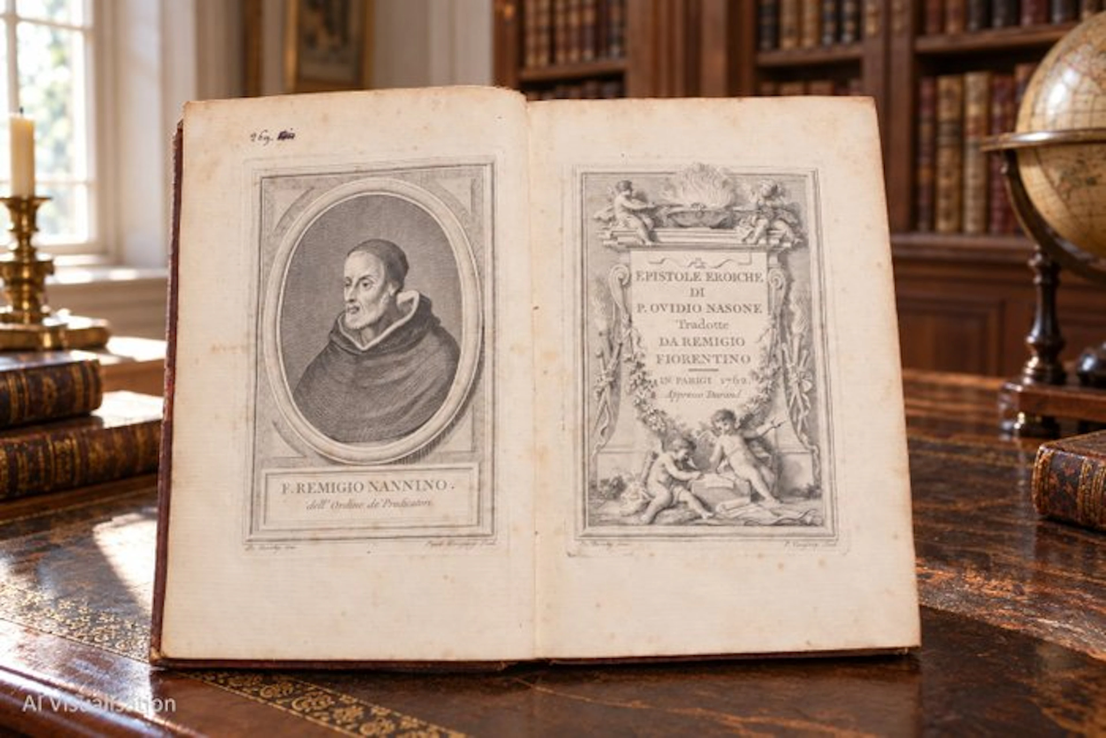 Ovidio - Epistole Eroiche - 1762