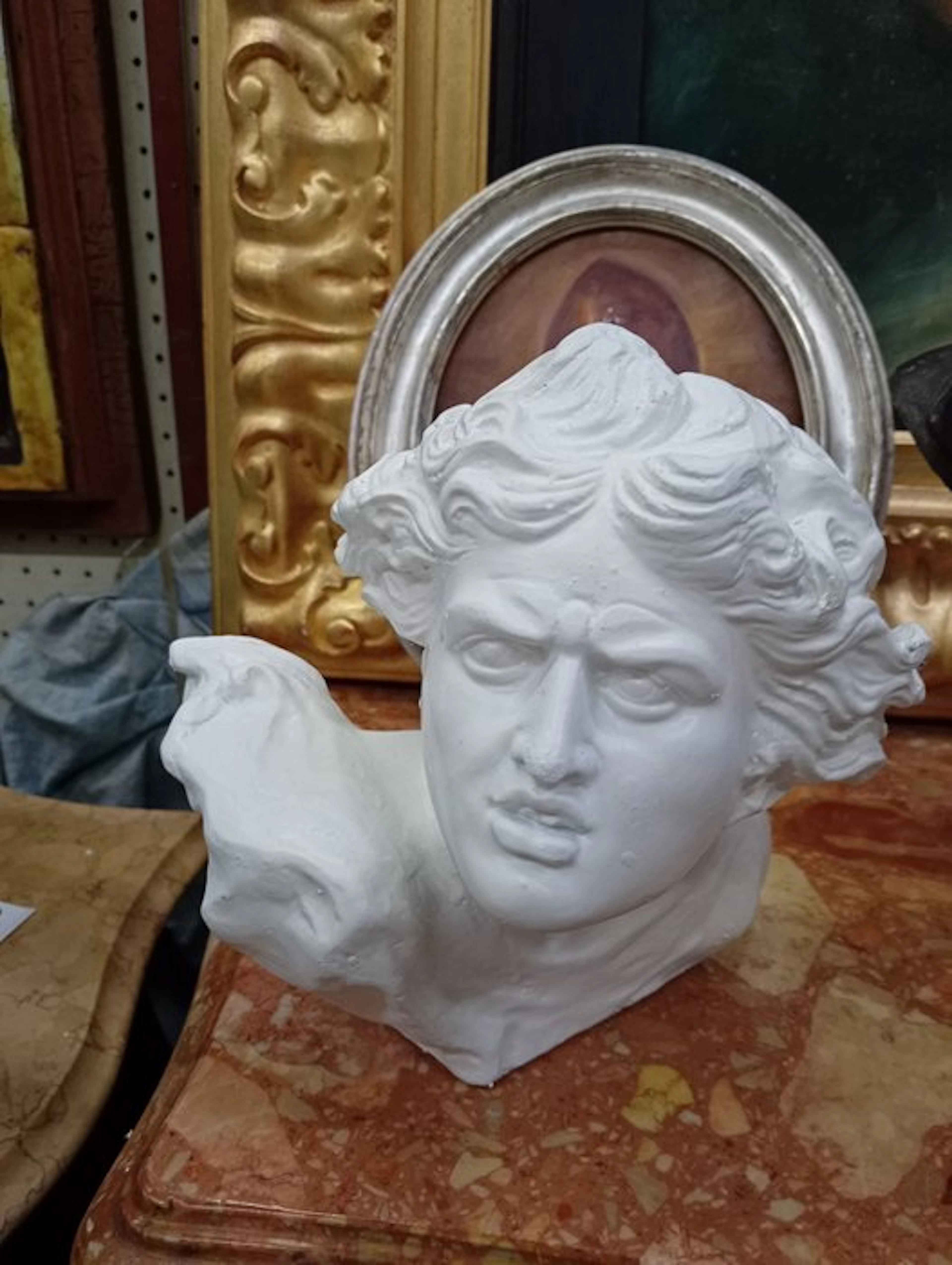 Sculpture, Mercurio - 22 cm - Plaster