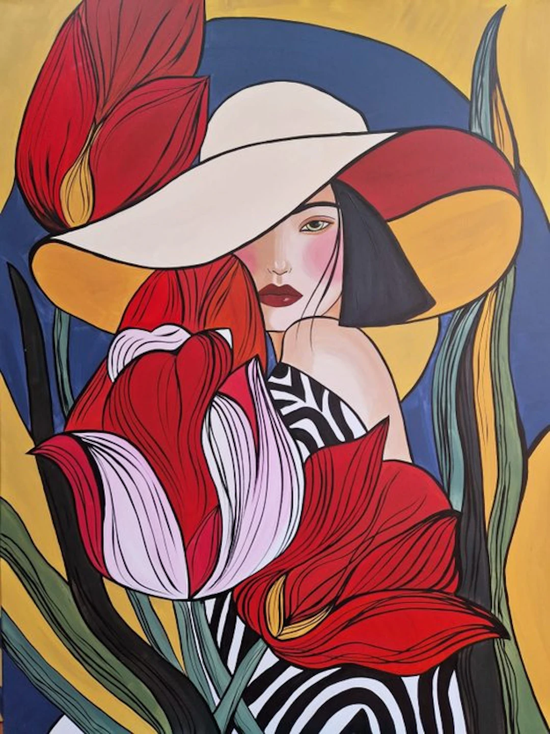 Lucía Laurent - XL - "Elegancia Escarlata"