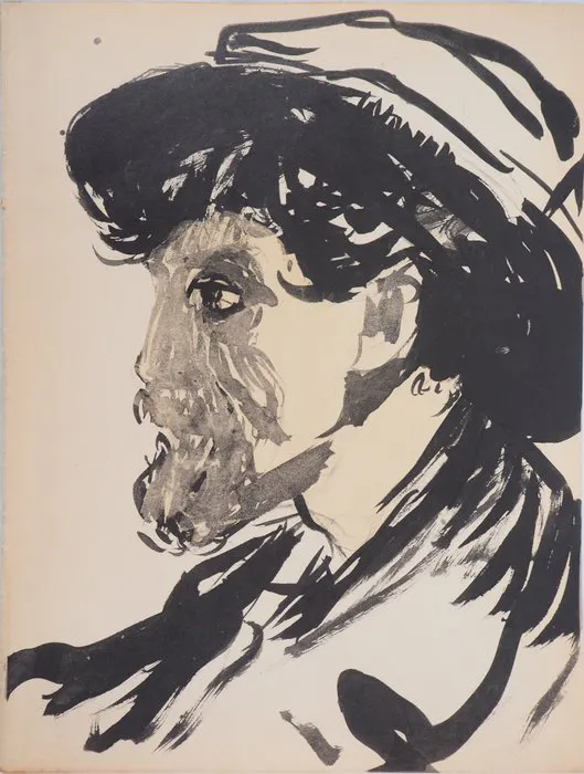 Kees Van Dongen (1877-1968) - Portrait d'homme : Autoportrait