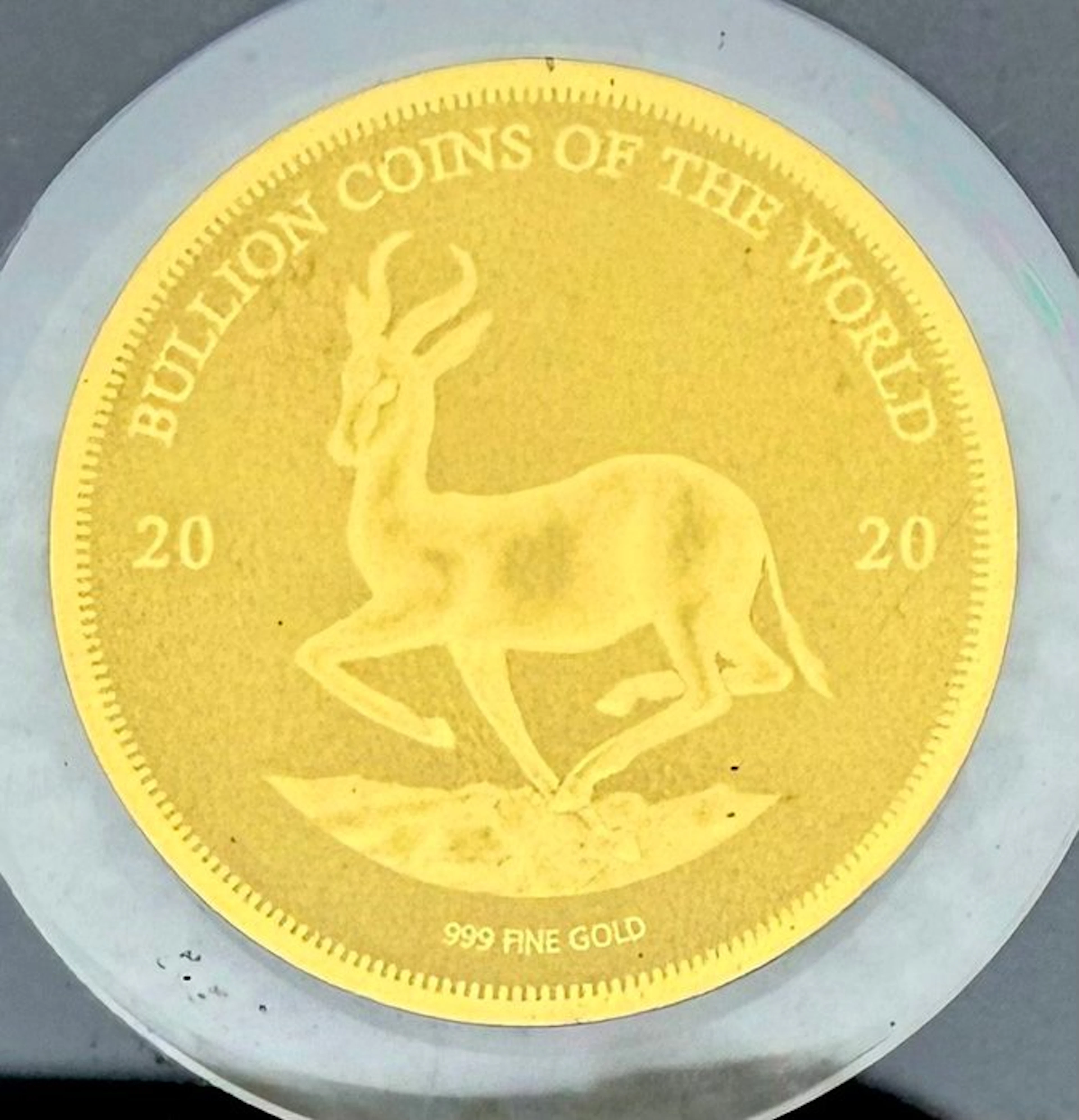Chad. 3000 Francs Springbock 2020, 1/500 Oz (.999) (No reserve price)