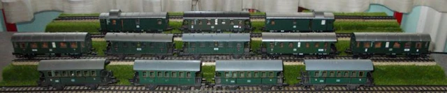Fleischmann H0 - 5001, 5061, 5062, 5060 e altri - Model train wagon (12)