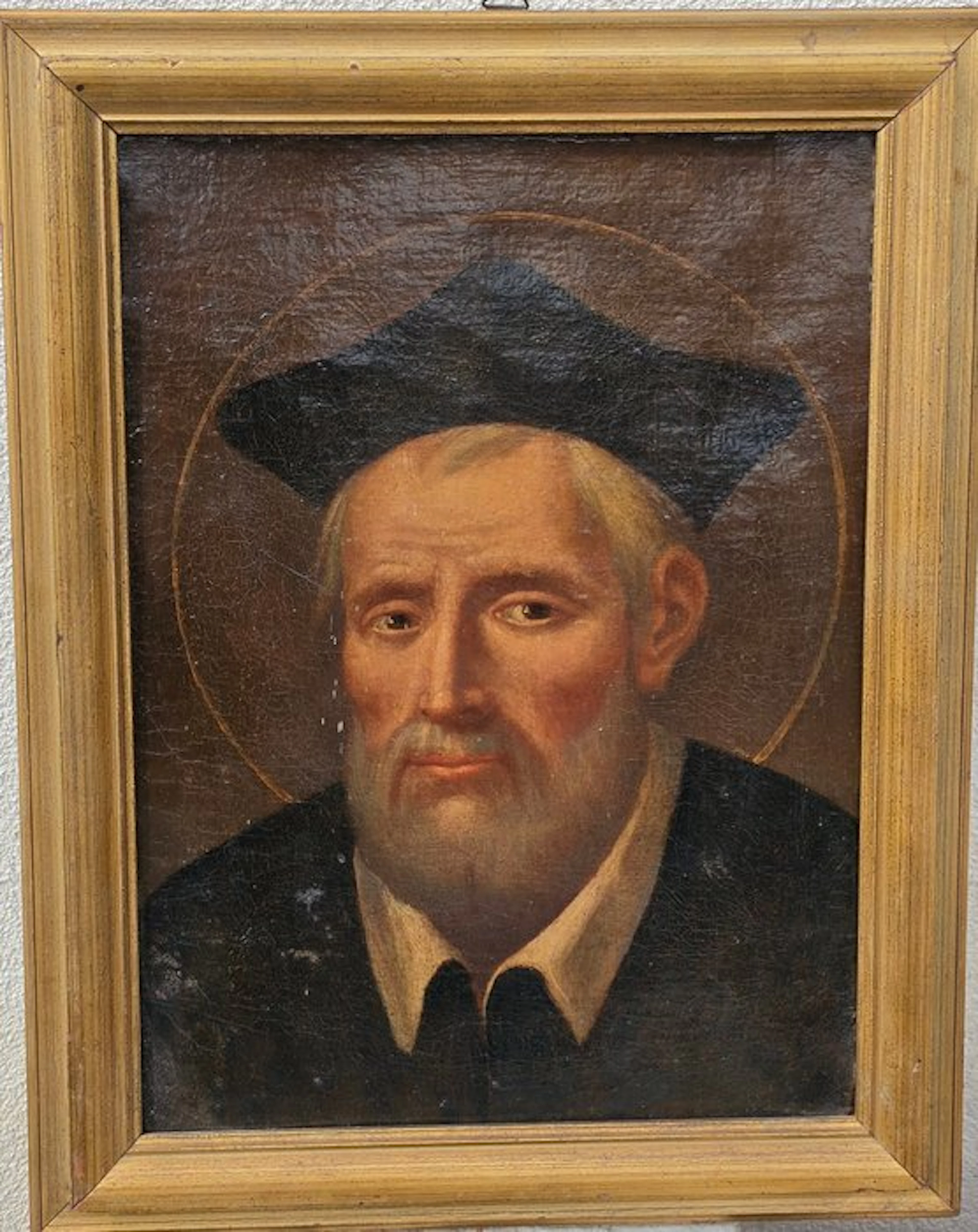 Italian school (XVIII) - Ritratto di santo