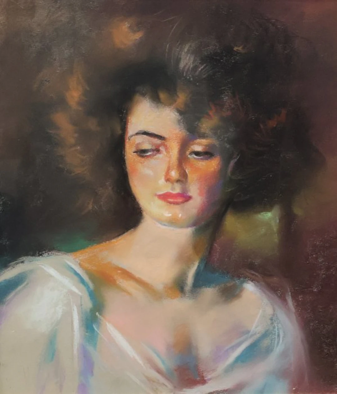 Ecole Française (XX) - Jeune Femme Pensive
