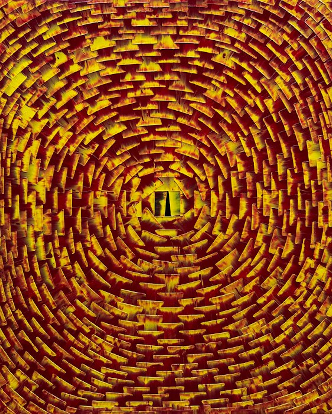Aykaz Arzumanyan - Rose - 1105 - Abstraction géométrique