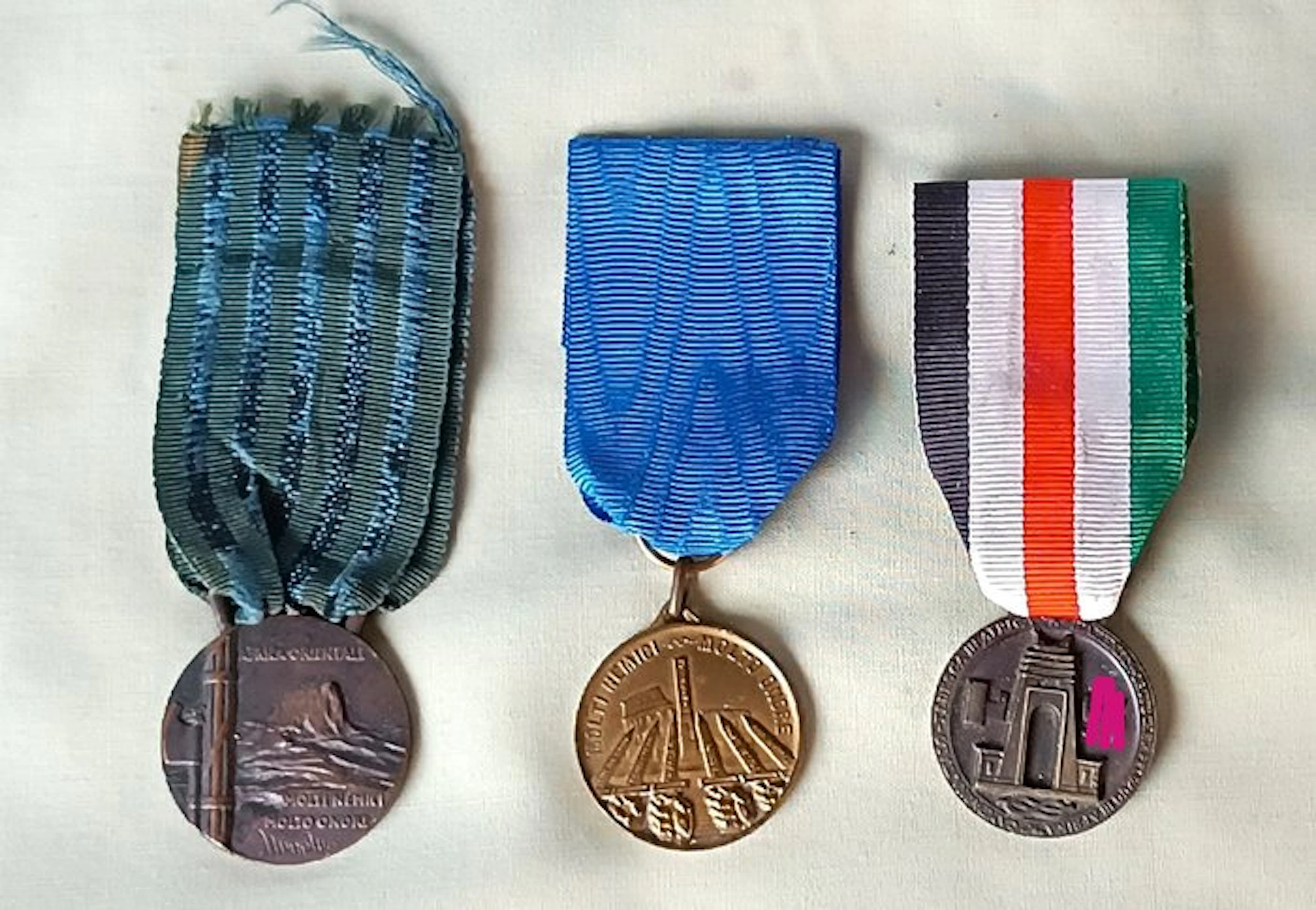 Italy - Military medal - Medals for operations in East Africa.