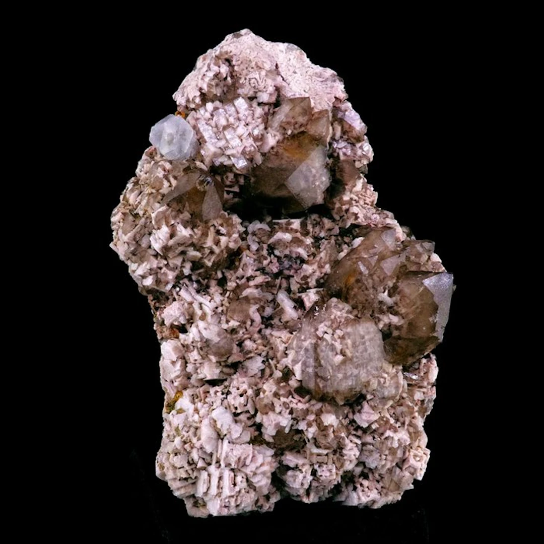 Fluorite on Quartz & Orthoclase - Papachacra