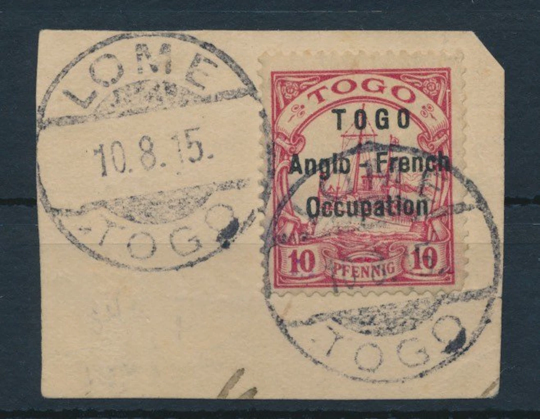 Togo - French Occupation 1914 - Sansane-Mangu edition