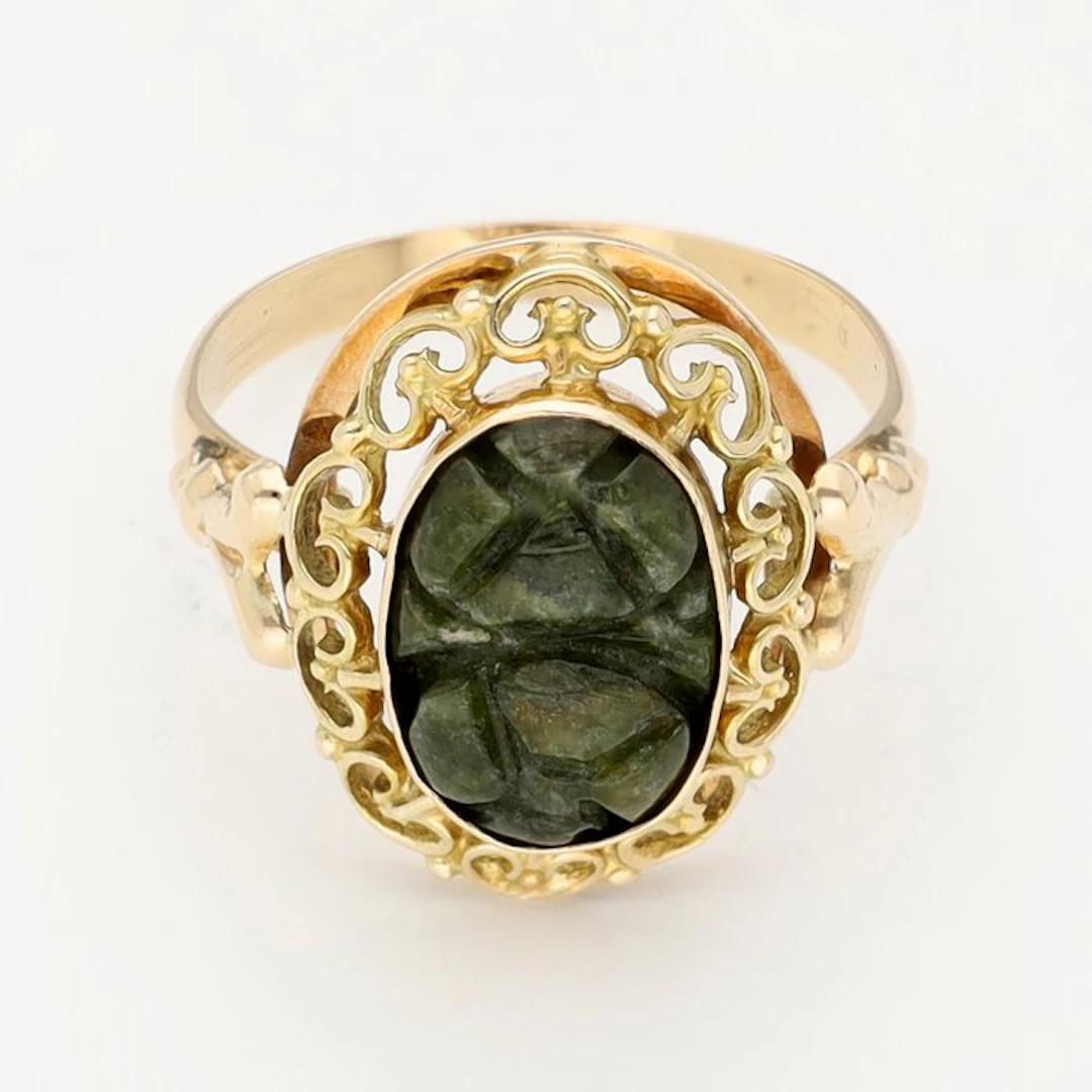 Ring - 14 kt. Yellow gold - Nefriet