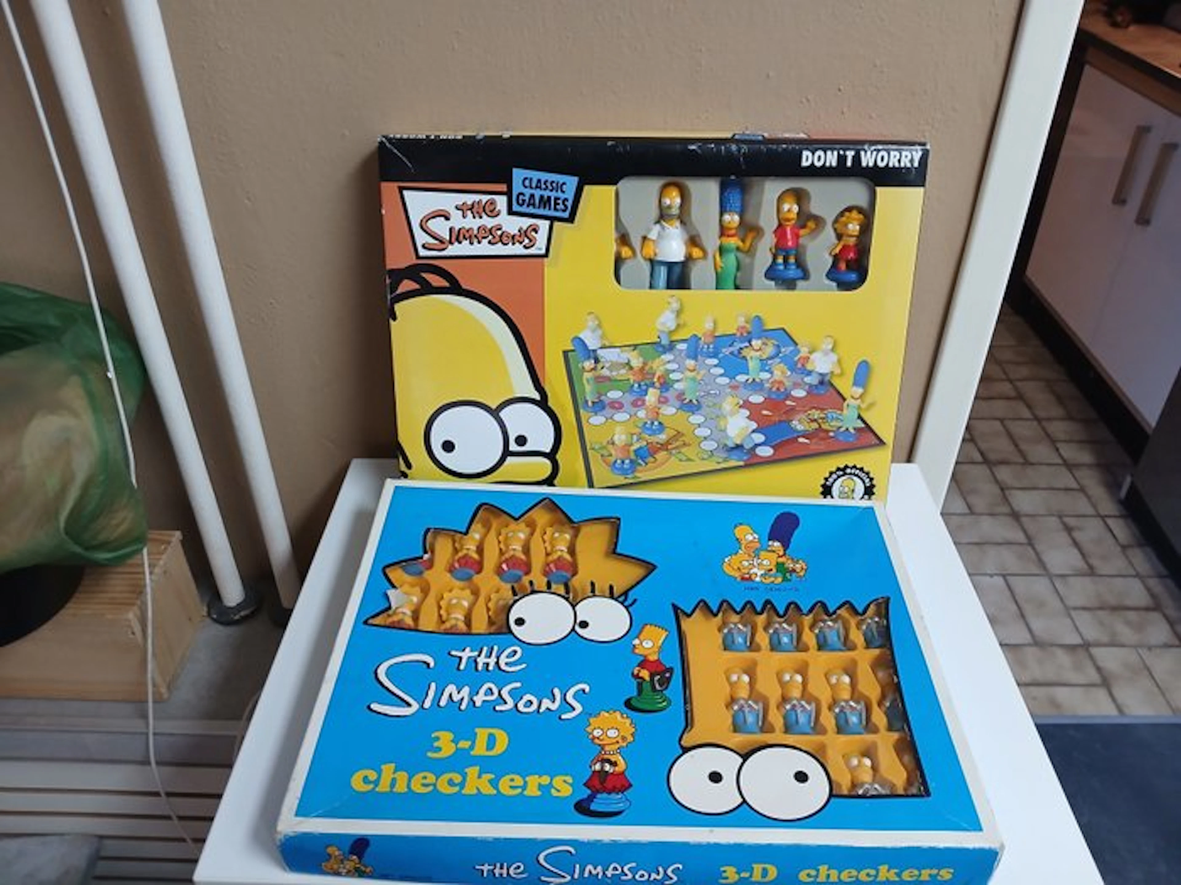 Matt groening - Board game - the simpsons - Plastic