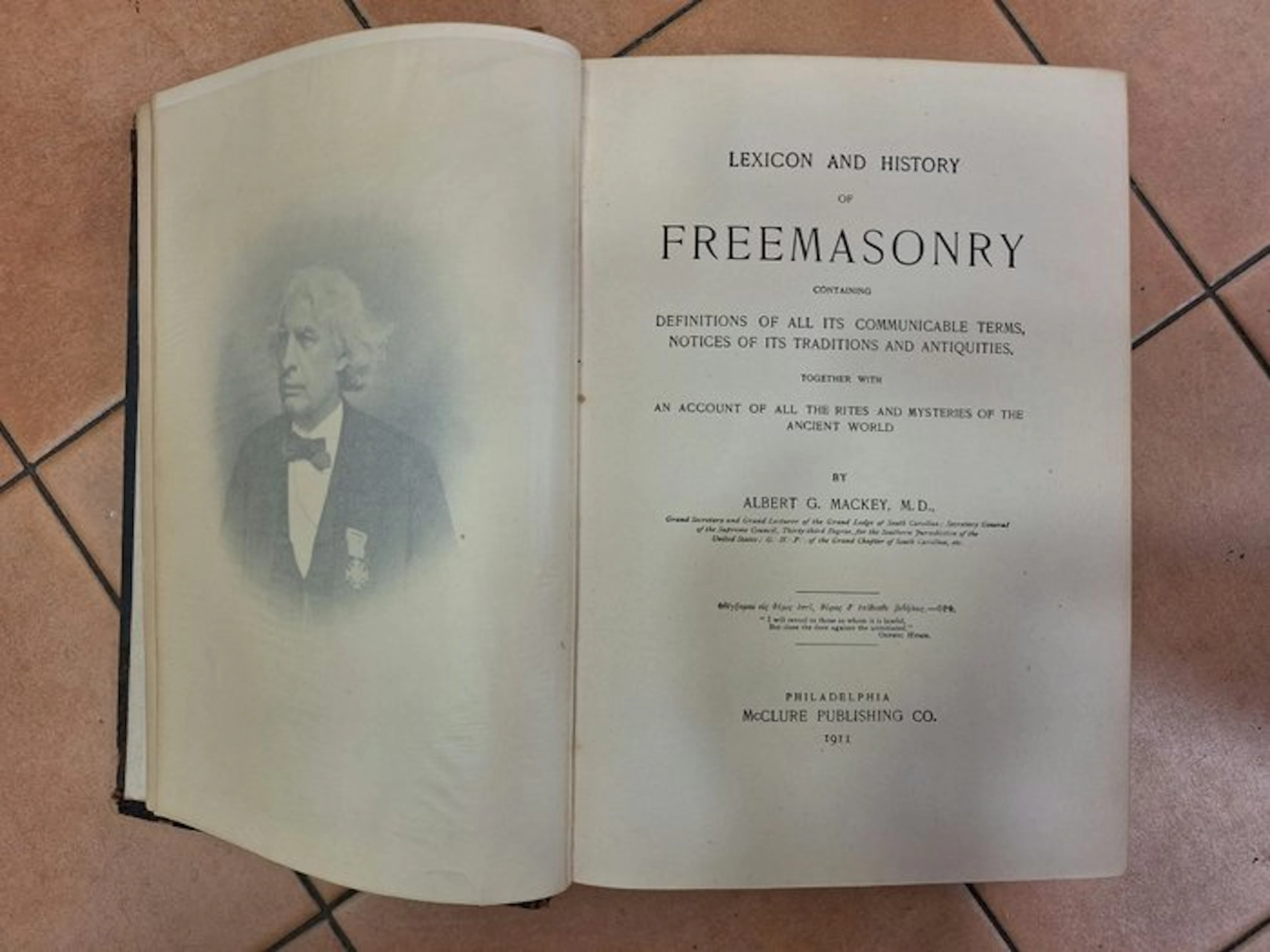 Albert G. Mackey - Lexicon and History of Freemasonry - 1911-1911