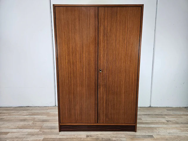 Cupboard - Two-door wardrobe from the 1960s. - Wood