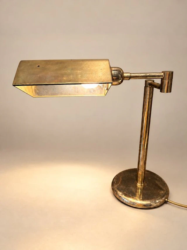 Desk lamp - Brass - Desk lamp, reading lamp