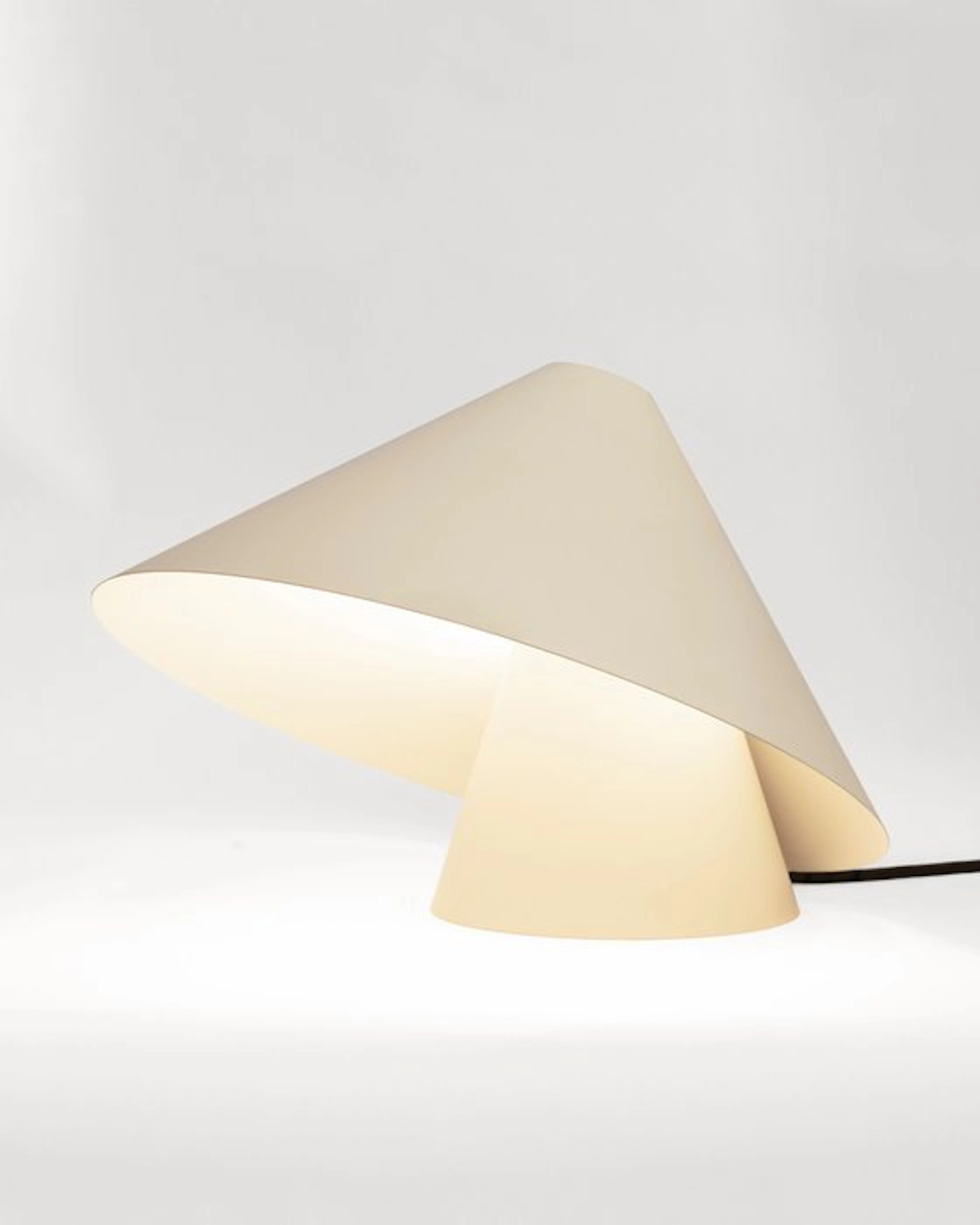 Luis Marie - Table lamp - Elepé - Aluminium - Paper White