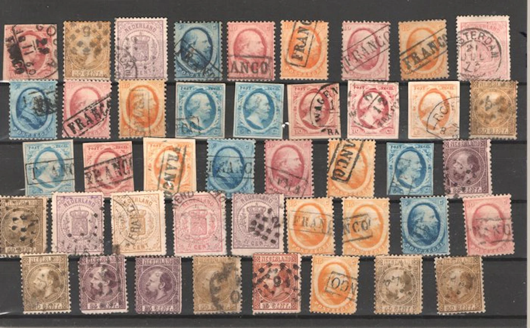 Netherlands 1852/1869 - A better classic auction lot