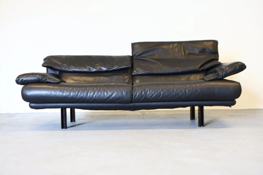 B&B Italia - Paolo Piva - Sofa - Alanda - Metal, Leather