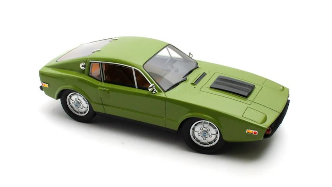 Cult-Scale Models 1:18 - Model car - Saab Sonett III Green (1972)