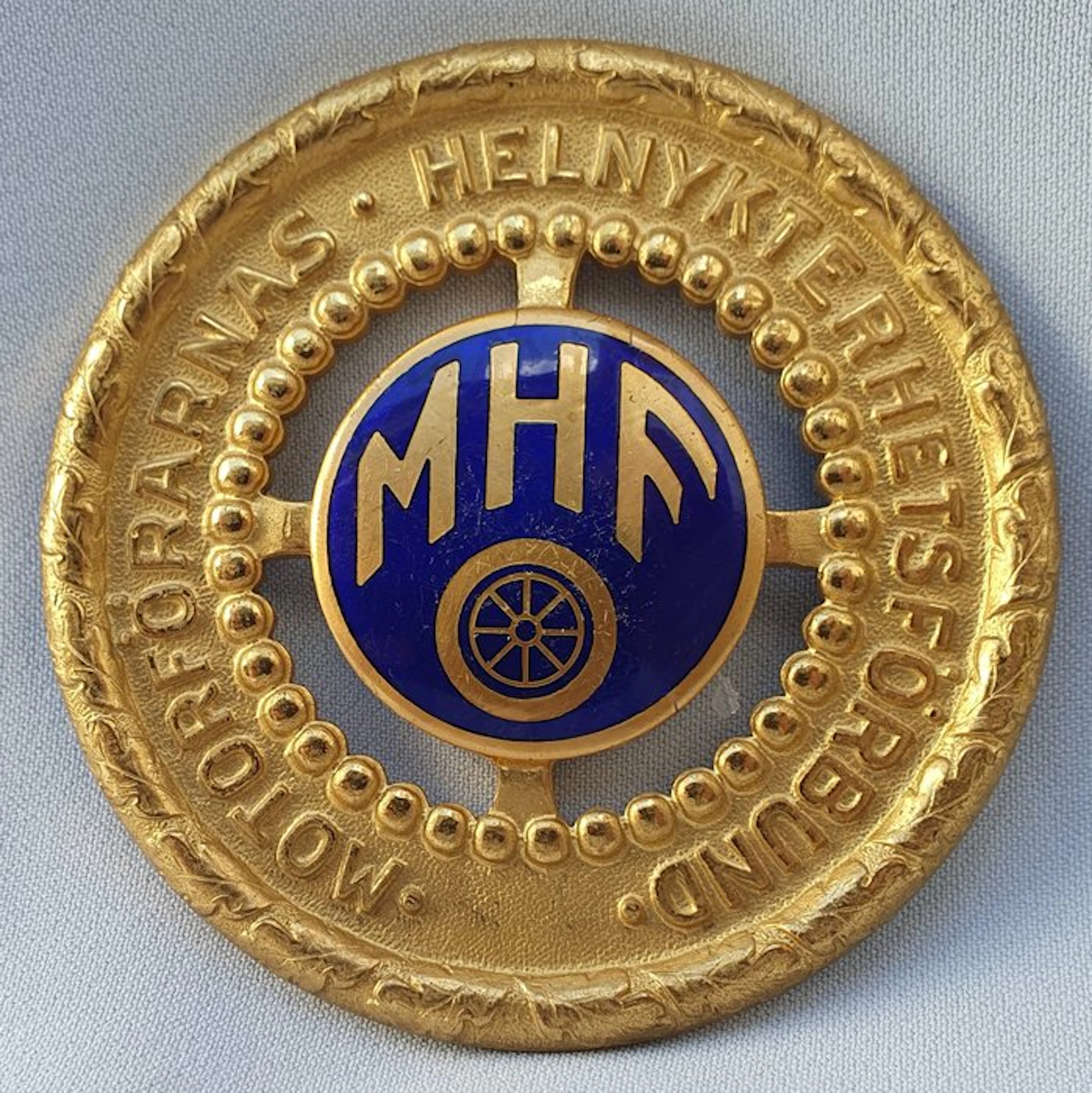 Badge - Grille Badge - MHF - Motorförarnas...