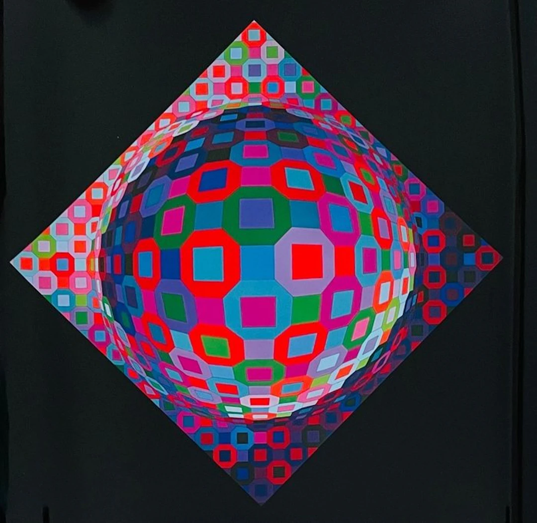 Victor Vasarely (1906-1997) (d'après) - Planetary