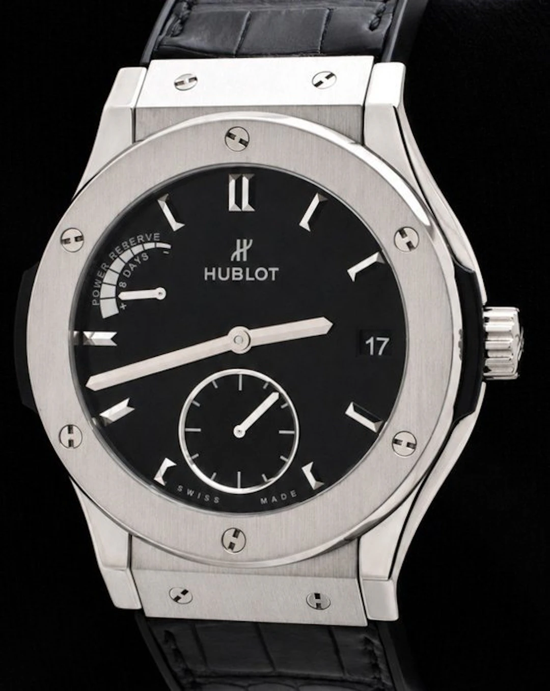 Hublot - 'Classic Fusion' - 'Titanium Black' - 8 Days...