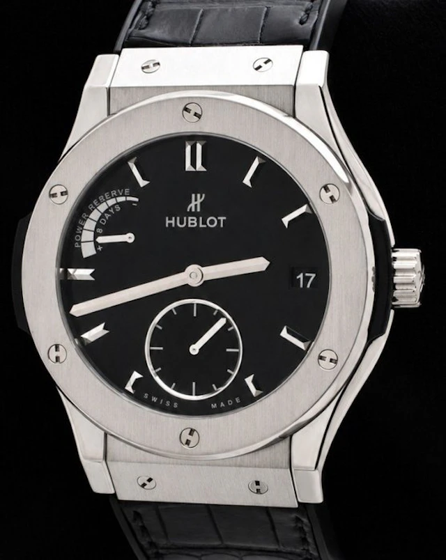 Hublot - 'Classic Fusion' - 'Titanium Black' - 8 Days...