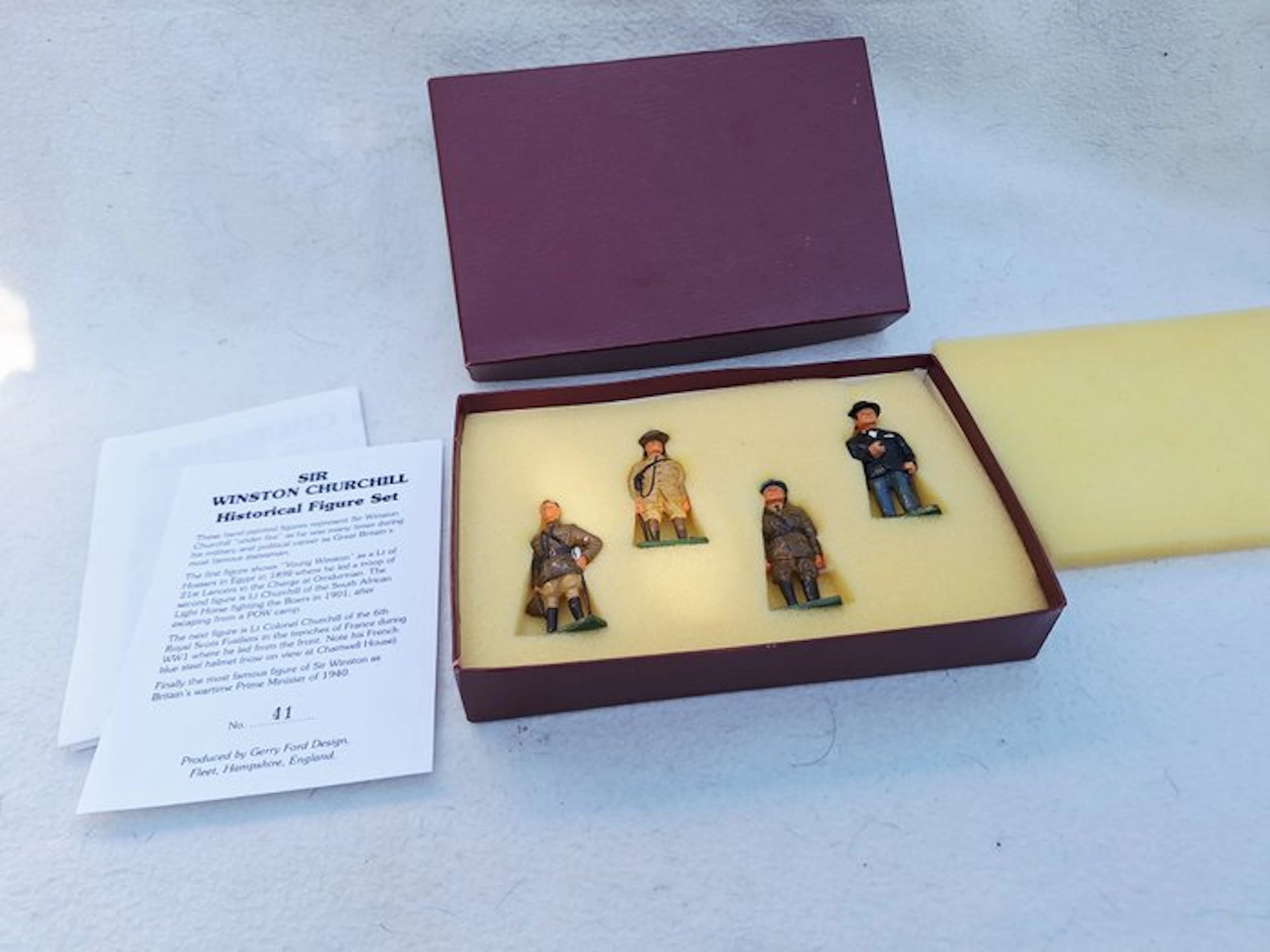 Gerry Ford Design - Military miniature figurine - Sir...